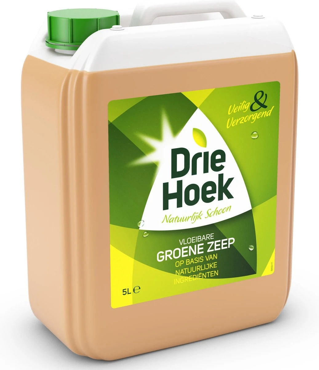 Driehoek - Vloeibare Groene Zeep - 5 Liter - Afbeelding 3