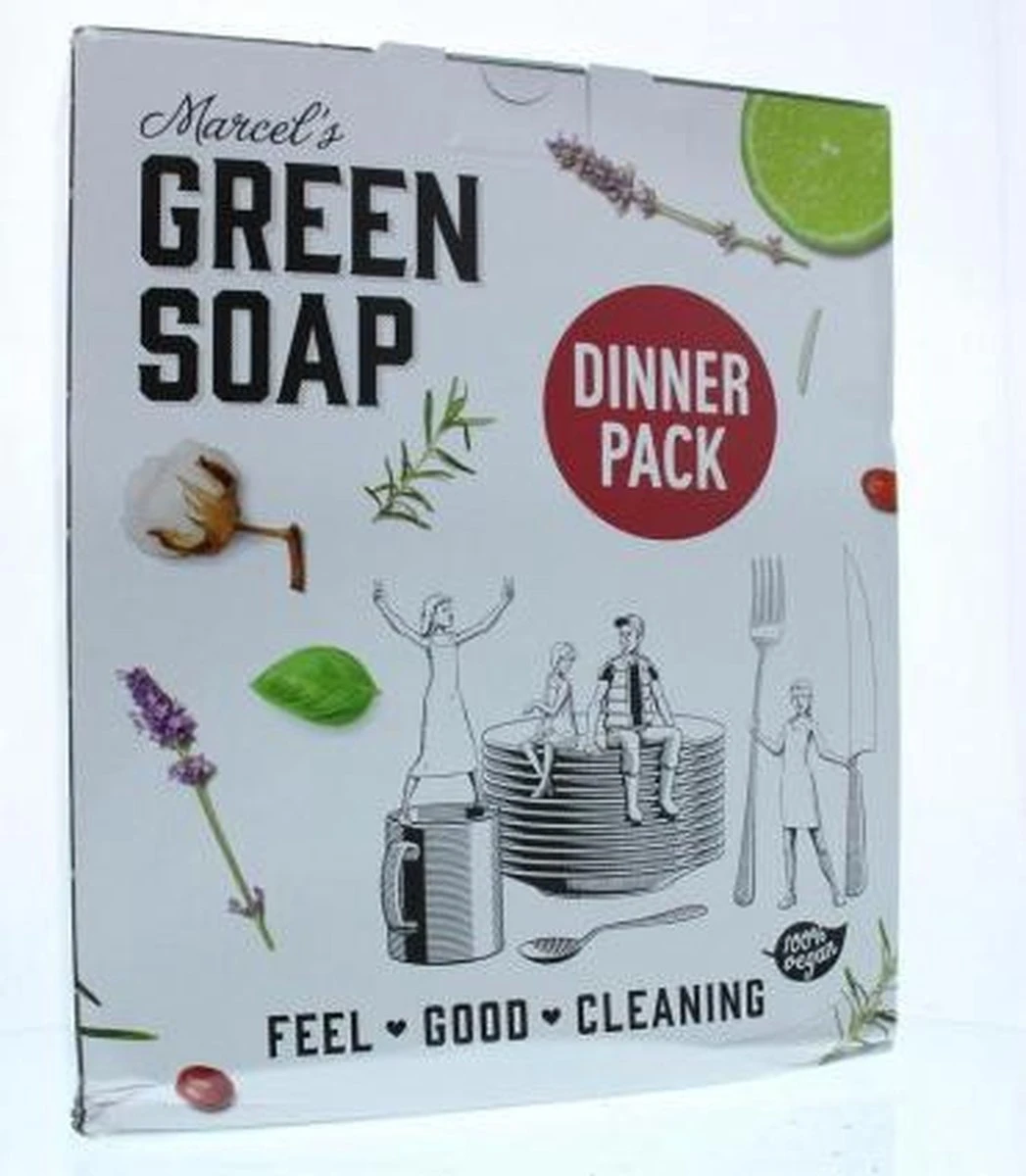 Marcel's Green Soap Dinner Pack - 1 X 1 Box - Afbeelding 10