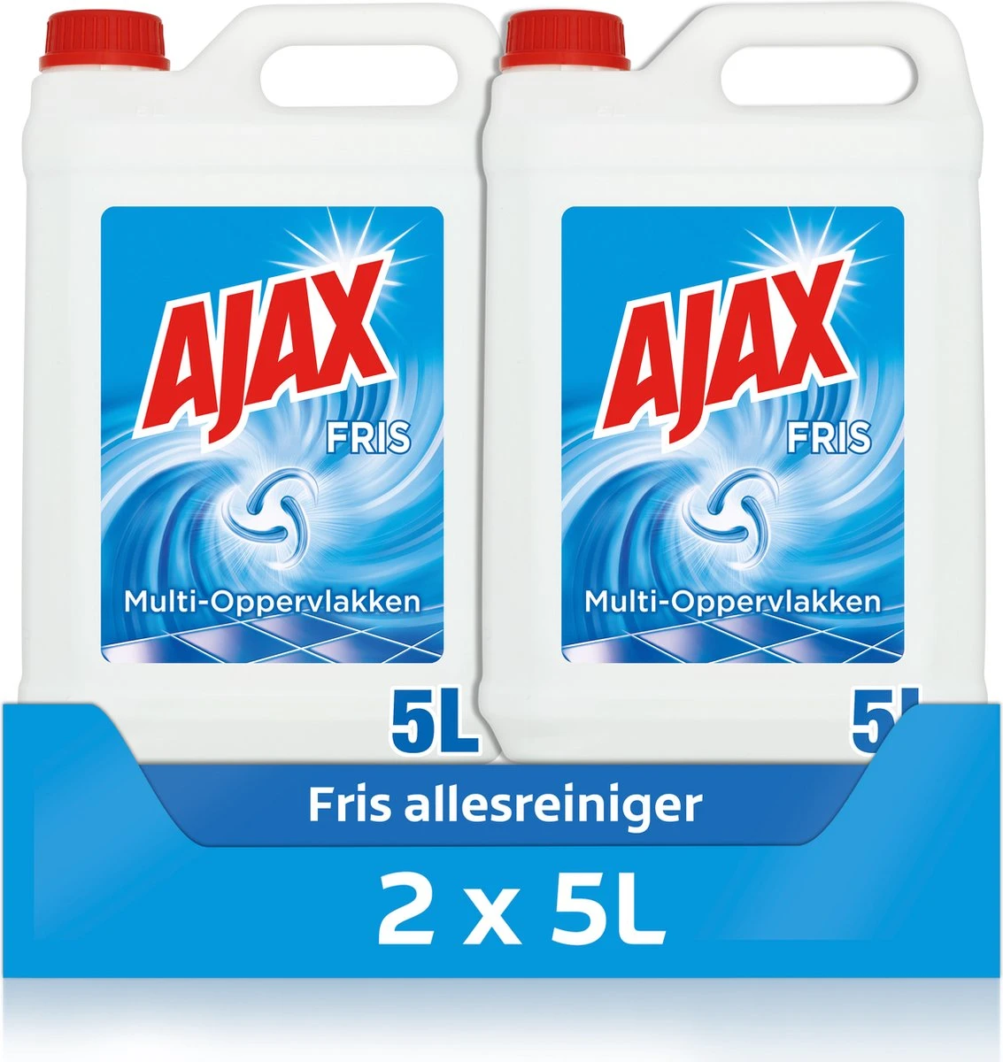 Ajax® Ajax Allesreiniger Fris 2 X 5L - Voordeelverpakking