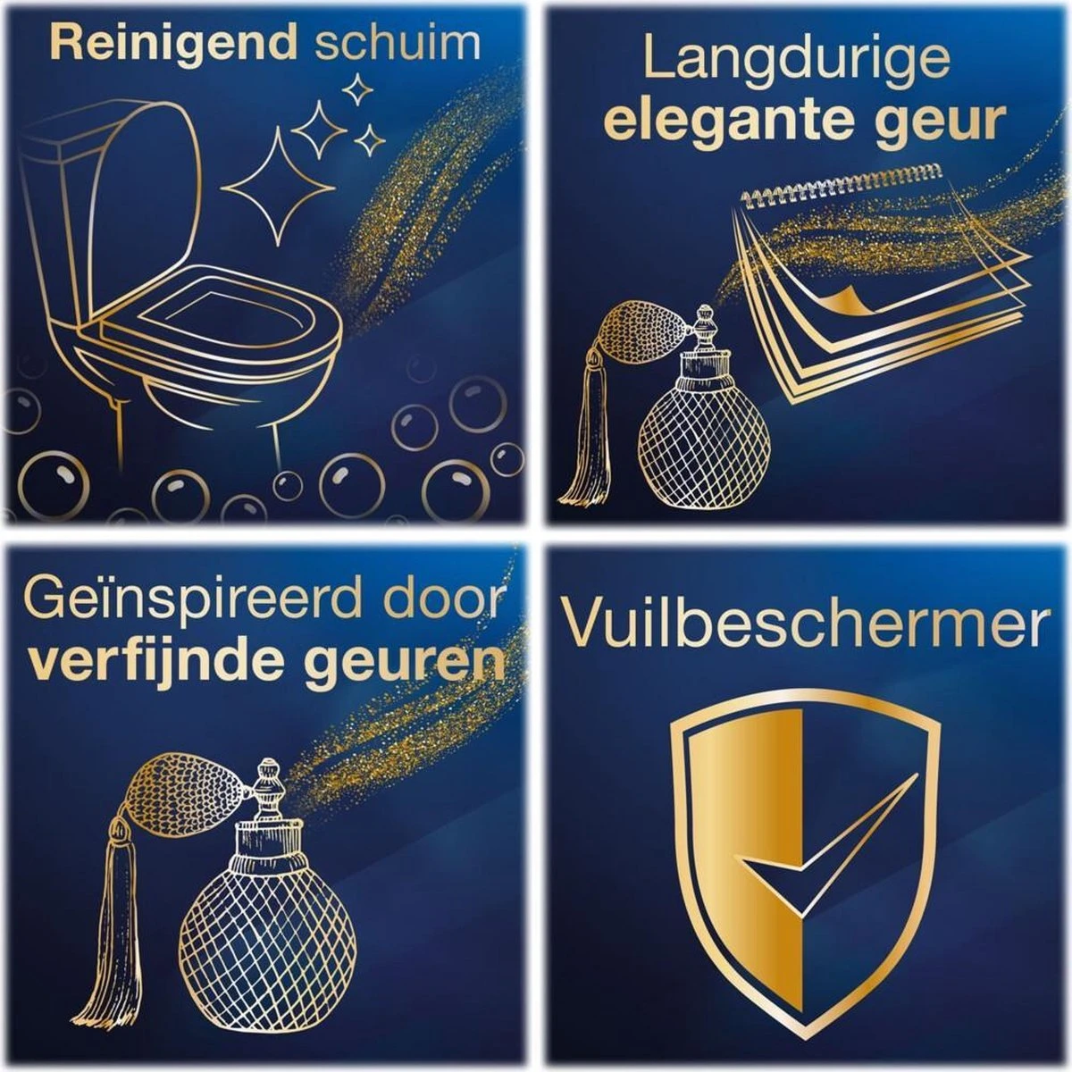 Witte Reus DeLuxe Toiletblok - Delicate Magnolia - WC Blokjes Voordeelverpakking - 20 Stuks - Afbeelding 4