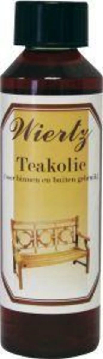 Wiertz Teakolie 250ML - Afbeelding 4