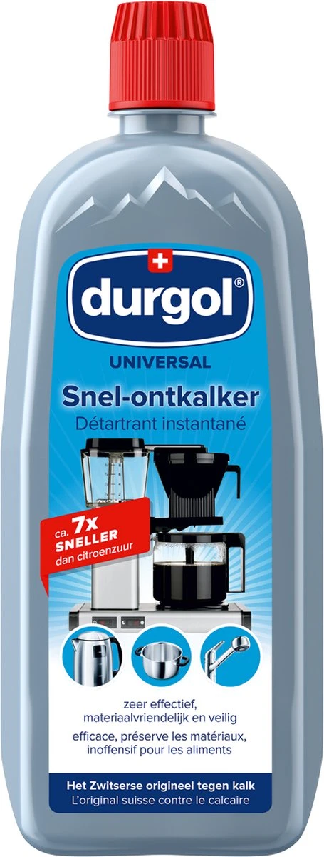 Durgol® | 3 X 750 Ml Universal Snel Ontkalker | Kalkaanslag Huishoudelijke Voorwerpen | Milieuvriendelijk - Afbeelding 2