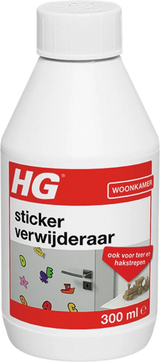 HG Stickerverwijderaar - 300ml - Eenvoudig In Gebruik - 100% Lijmrestenverwijdering - Afbeelding 7