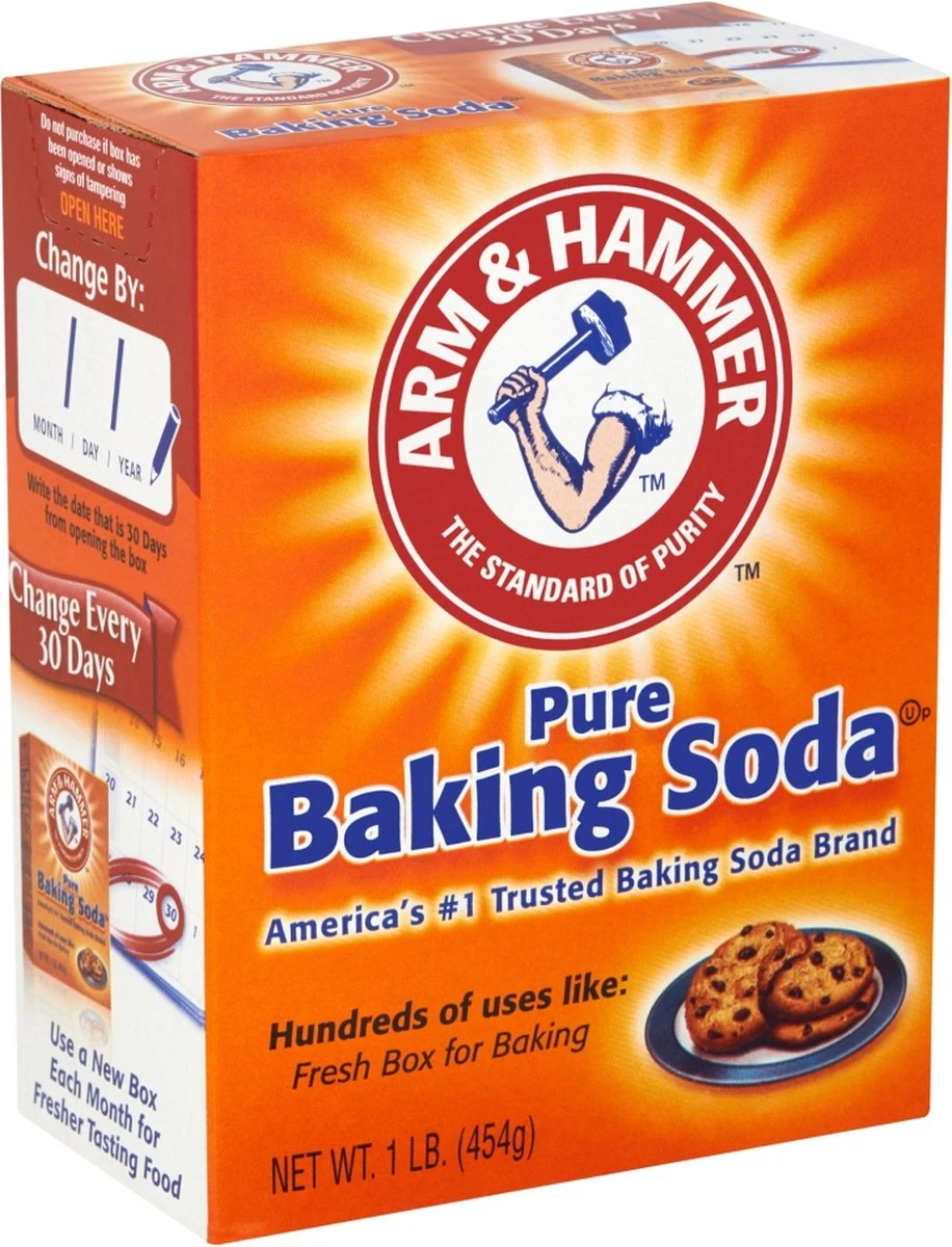 2 X Baking Soda 454 Gram - Arm & Hammer - Afbeelding 3