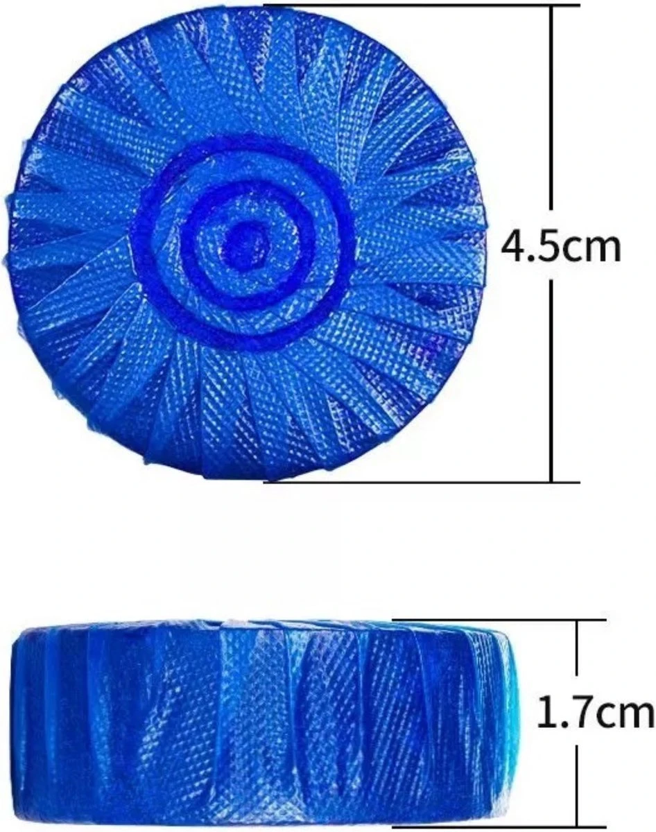 Merkloos Toiletblokjes Voor Inbouwreservoirs – WC-blokjes – Toiletblokken In Een Voordeelverpakking – 30 Stuks - Afbeelding 7